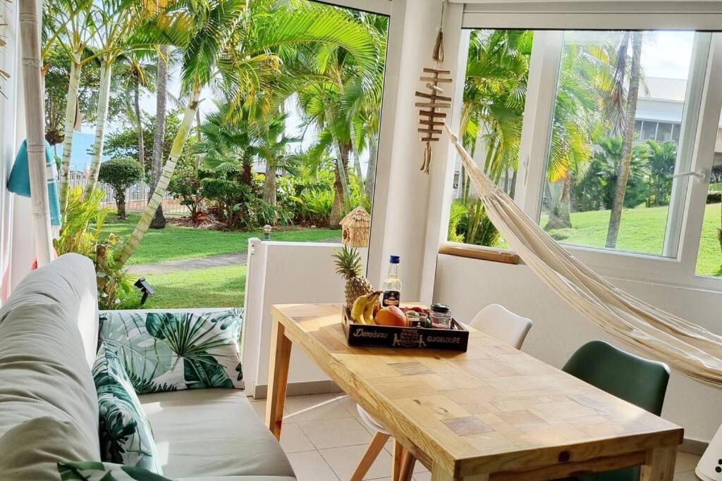 "Aime Gwada", Appartement A 40M De La Plage, Rez-De-Jardin Tropical Le Gosier  Εξωτερικό φωτογραφία